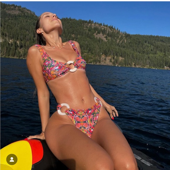 Strawberry Milk Mob “welcome to the jungle” bikini - Picture 4 of 5